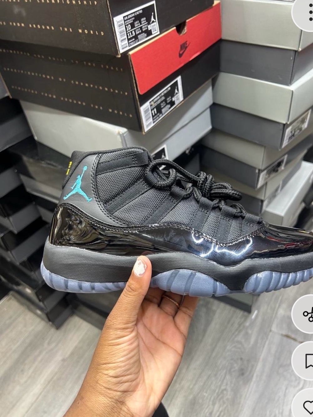 Jordan 11 cool blue